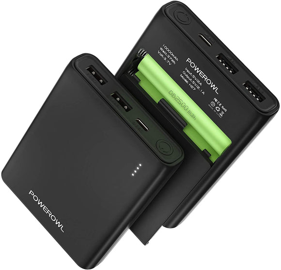 2-in-1 18650 10000mAh Portable Charger